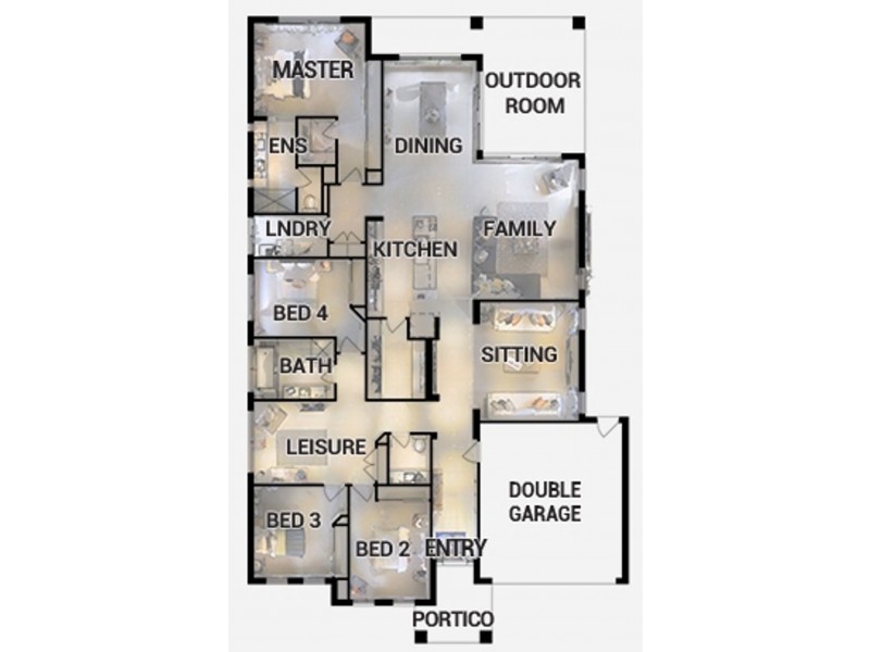 Upper Caboolture QLD 4510 Floorplan