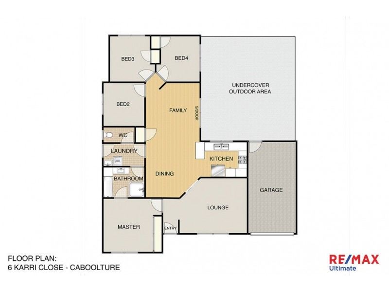 6 Karri Close, Caboolture QLD 4510 Floorplan