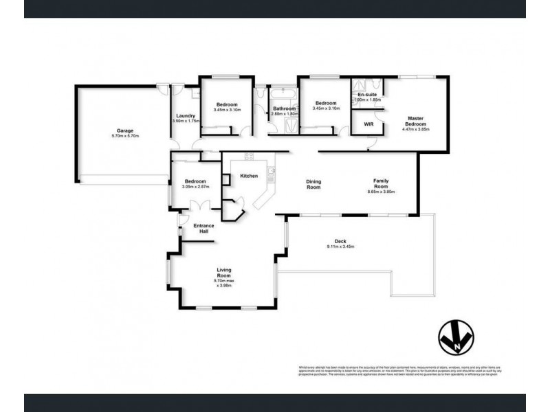 8 Matterhorn Drive, Narangba QLD 4504 Floorplan