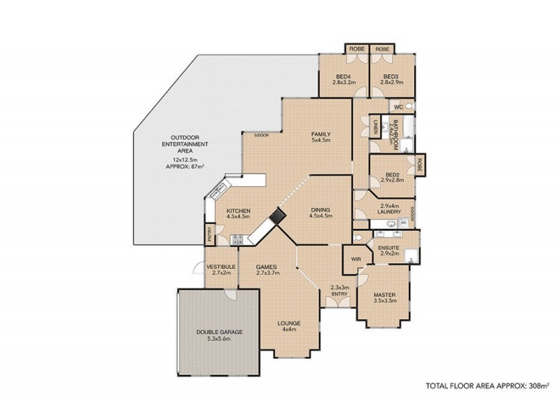 4 Binna Burra Place, Burpengary QLD 4505 Floorplan