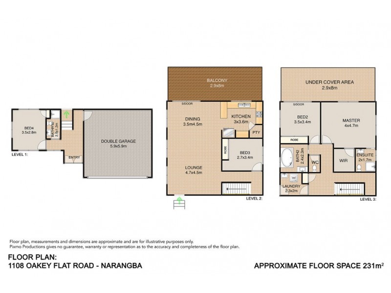 1108 Oakey Flat Road, Narangba QLD 4504 Floorplan