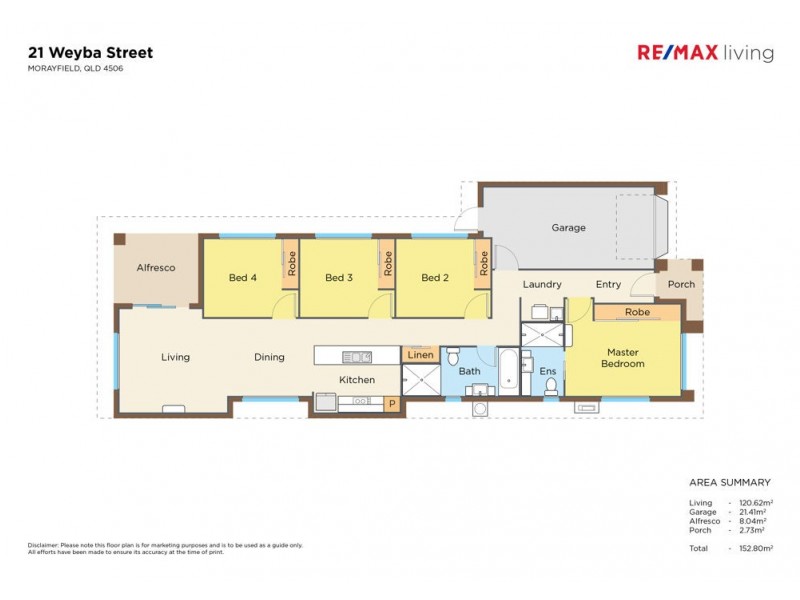 21 Weyba Street, Morayfield QLD 4506 Floorplan