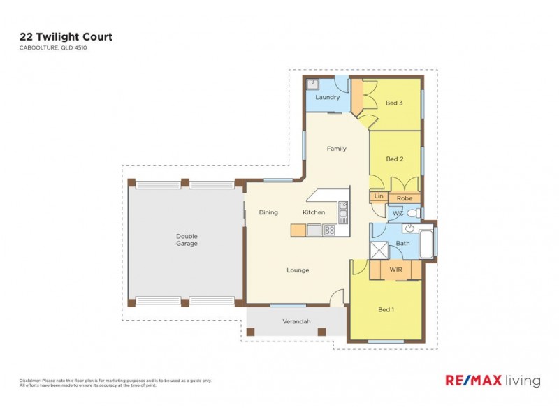 22 Twilight Court, Caboolture QLD 4510 Floorplan