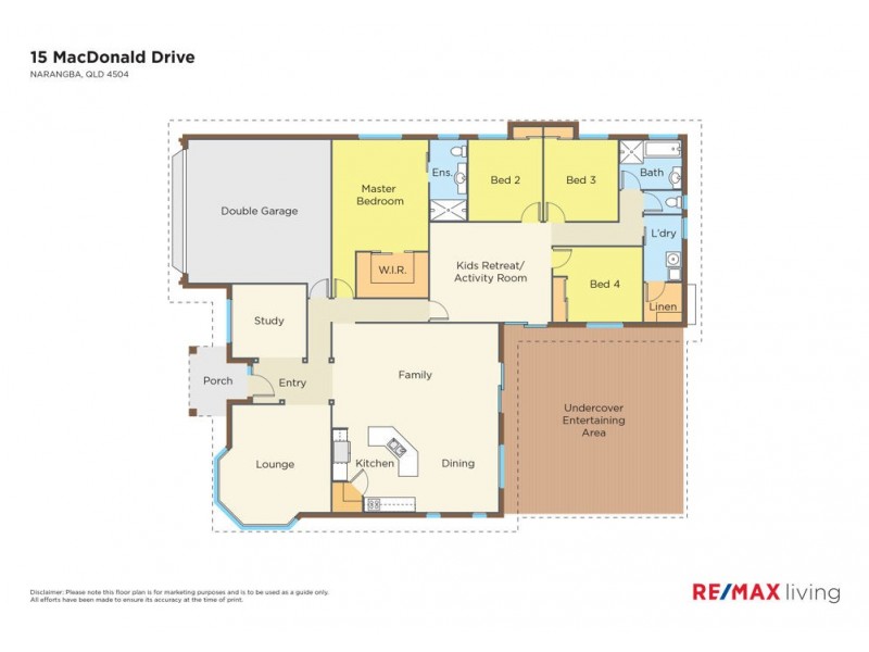 15 MacDonald Drive, Narangba QLD 4504 Floorplan