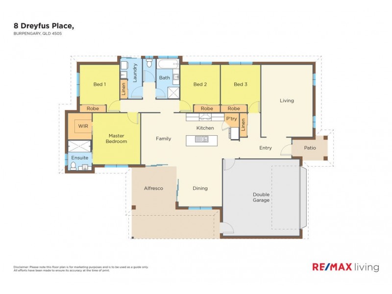 8 Dreyfus Place, Burpengary QLD 4505 Floorplan