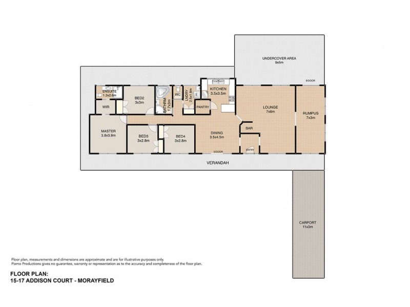 15-17 Addison Court, Morayfield QLD 4506 Floorplan