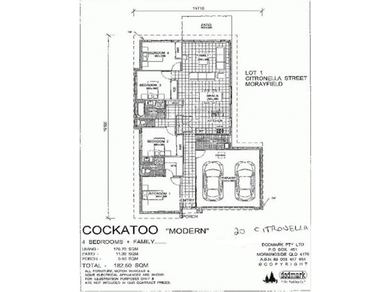 20 Citronella Street, Morayfield QLD 4506 Floorplan