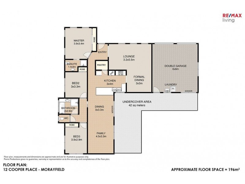 12 Cooper Place, Morayfield QLD 4506 Floorplan