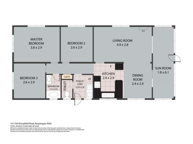 Villa 131 764 Morayfield Road, Burpengary QLD 4505 Floorplan