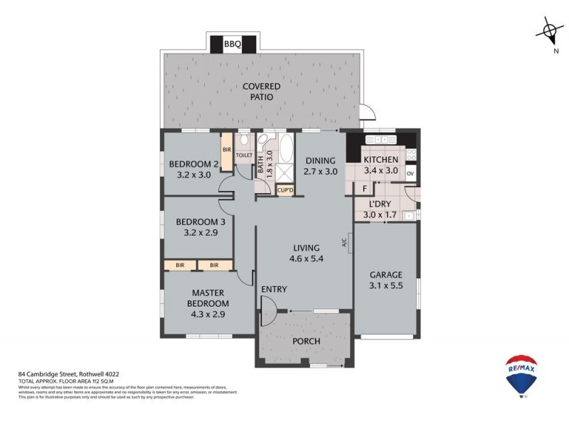 84 Cambridge Street, Rothwell QLD 4022 Floorplan