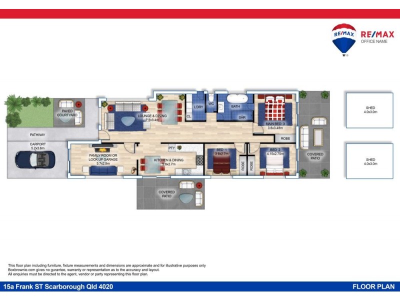 15A Frank Street, Scarborough QLD 4020 Floorplan