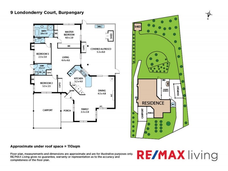 9 Londonderry Court, Burpengary QLD 4505 Floorplan