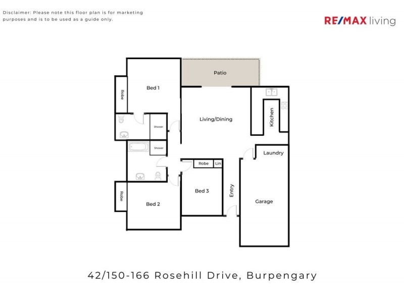 42/150-166 Rosehill Drive, Burpengary QLD 4505 Floorplan