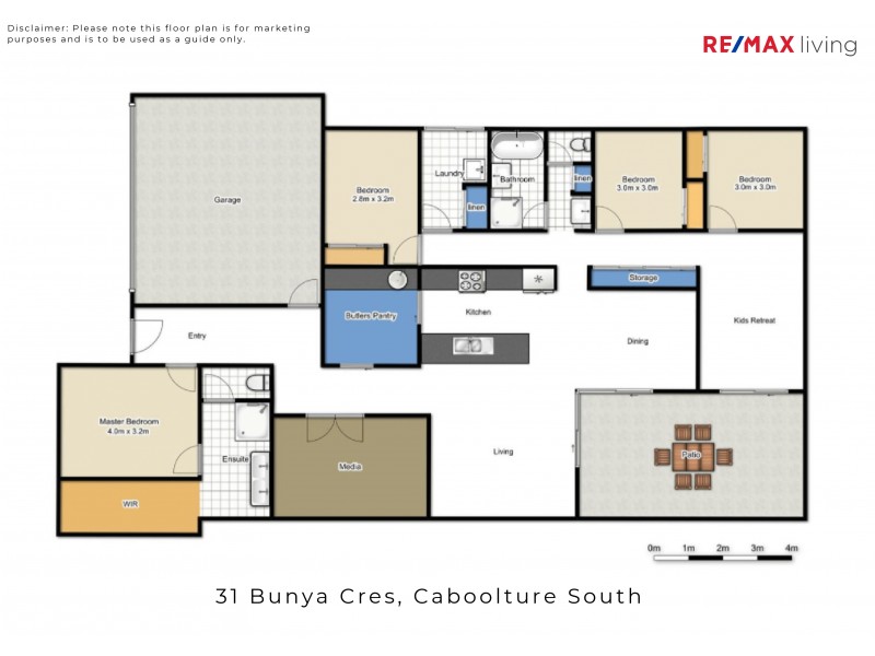 31 Bunya Crescent, Caboolture South QLD 4510 Floorplan