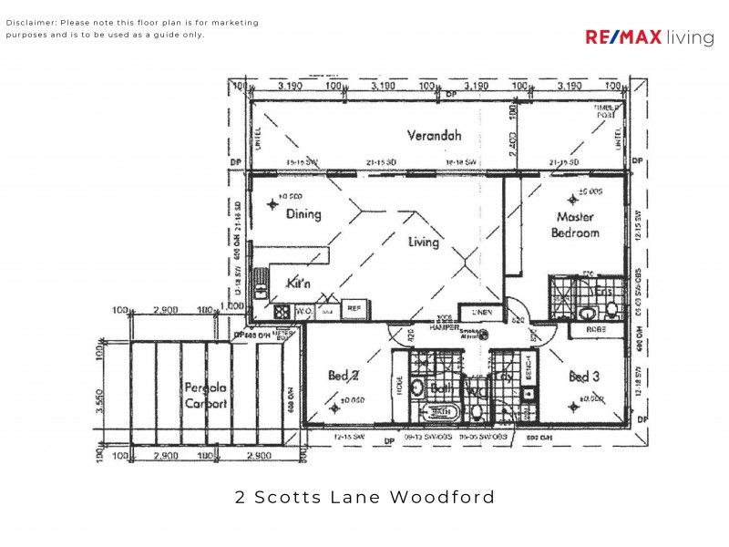 2 Scotts Lane, Woodford QLD 4514 Floorplan