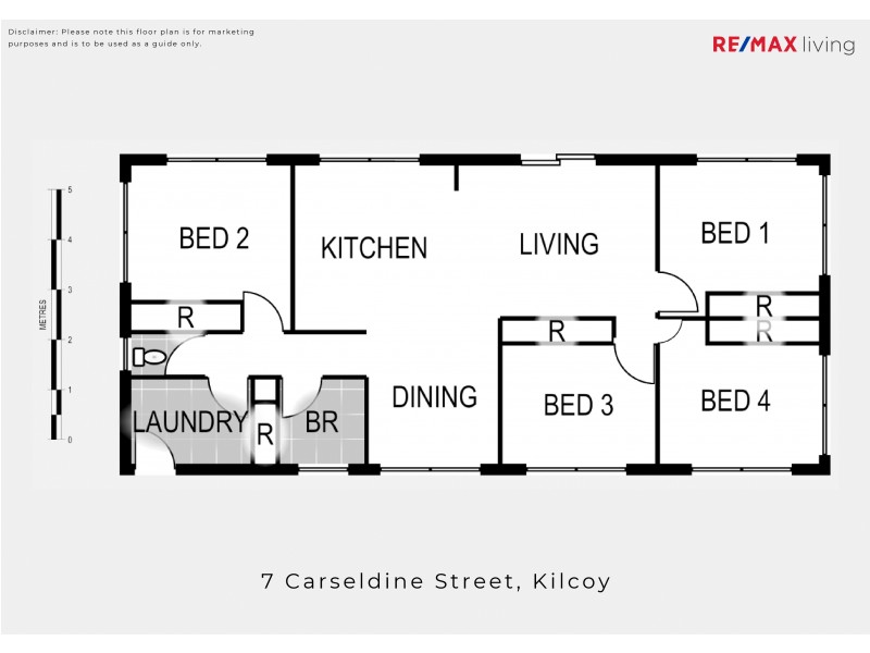 7 Carseldine Street, Kilcoy QLD 4515 Floorplan