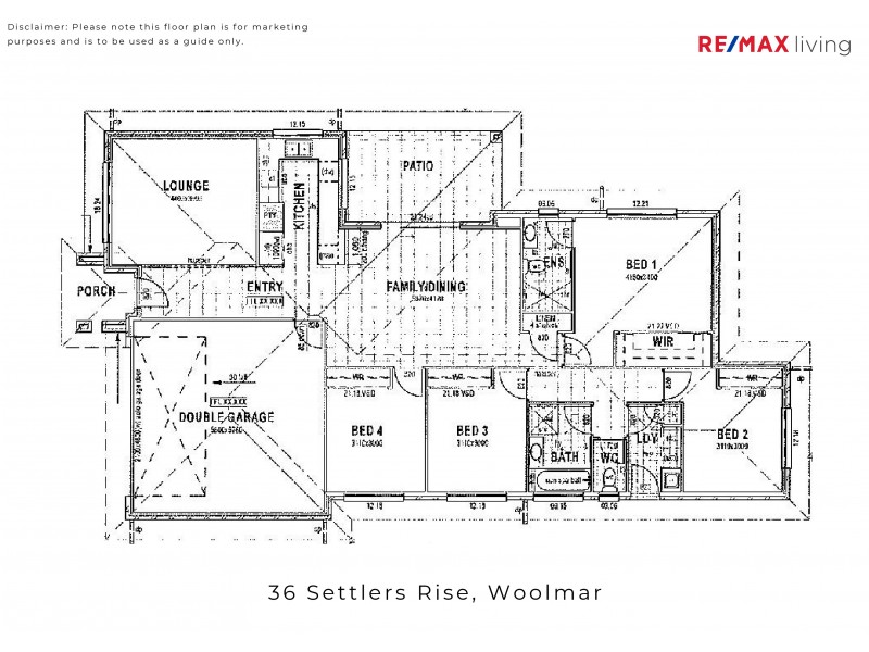 36 Settlers Rise, Woolmar QLD 4515 Floorplan