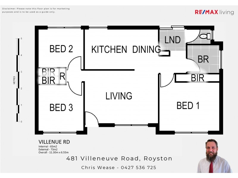 481 Villeneuve Road, Royston QLD 4515 Floorplan