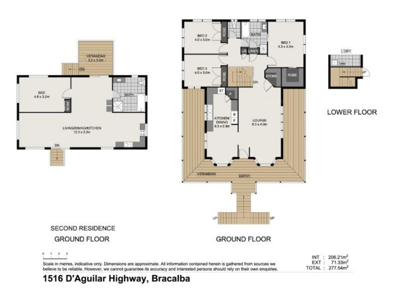 1516 D’Aguilar Highway, Bracalba QLD 4512 Floorplan