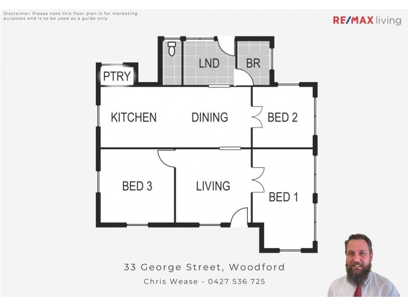 33 George Street, Woodford QLD 4514 Floorplan