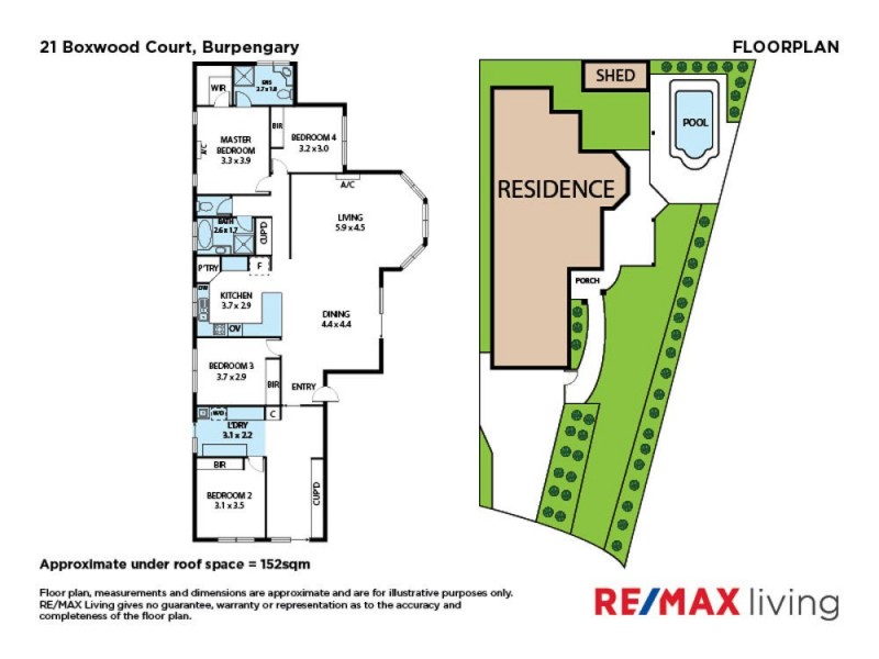 21 Boxwood Court, Burpengary QLD 4505 Floorplan