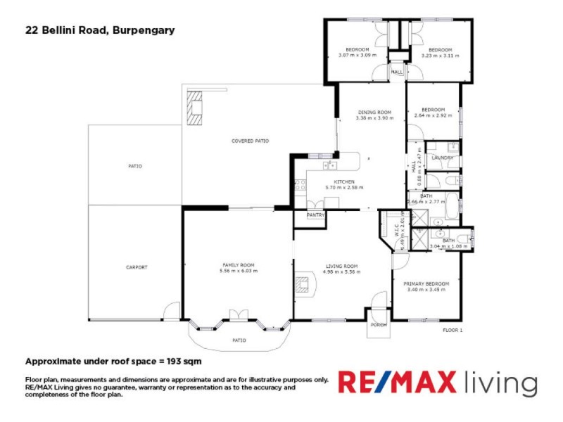 22 Bellini Road, Burpengary QLD 4505 Floorplan