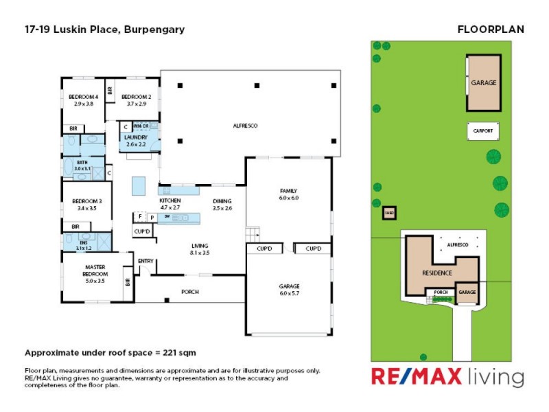 17-19 Luskin Place, Burpengary QLD 4505 Floorplan