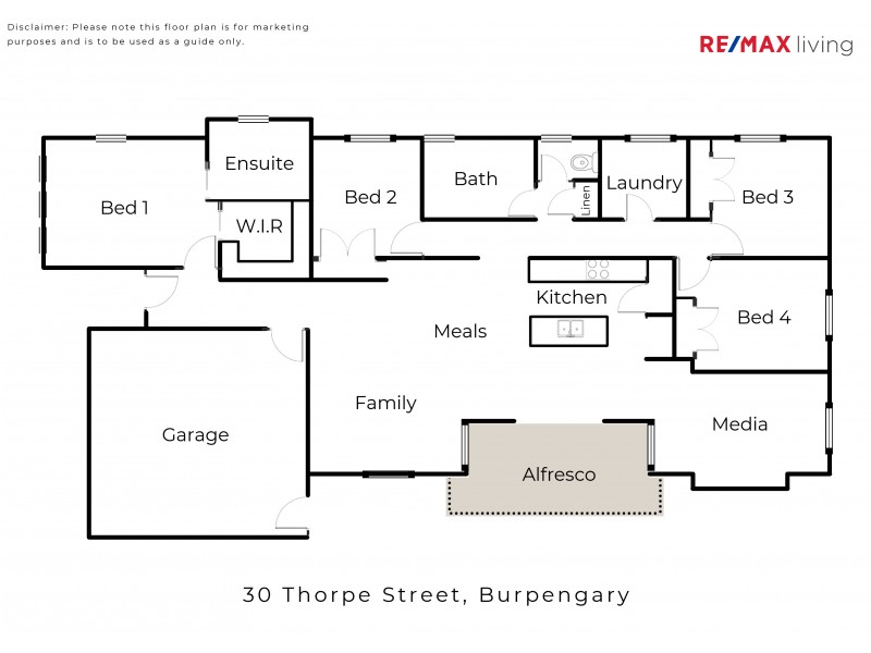 30 Thorpe Street, Burpengary QLD 4505 Floorplan