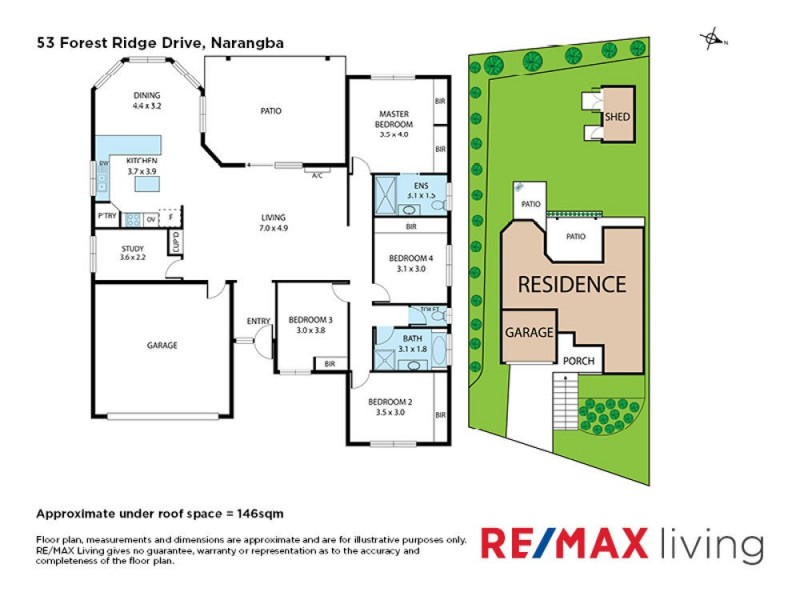 53 Forest Ridge Drive, Narangba QLD 4504 Floorplan