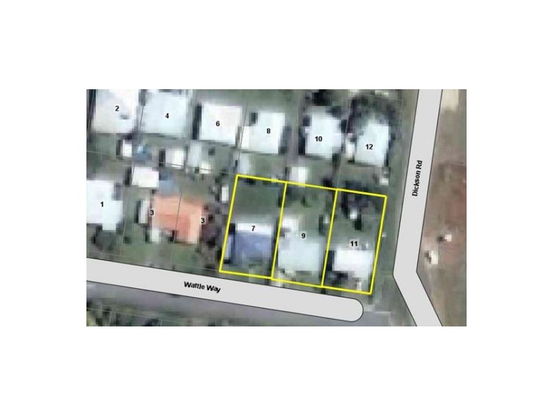 7, 9 and 11 Wattle Way, Caboolture South QLD 4510