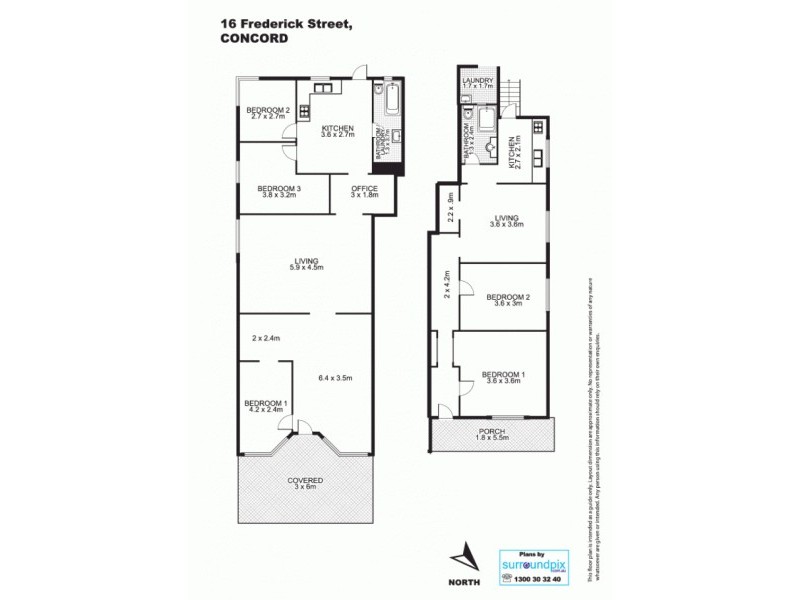 16 Frederick Street, Concord NSW 2137 Floorplan