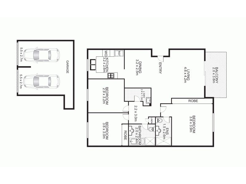 6/247F Burwood Road, Concord NSW 2137 Floorplan