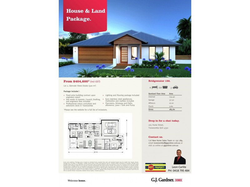 Lot 2 Glenvale Views, Glenvale QLD 4350
