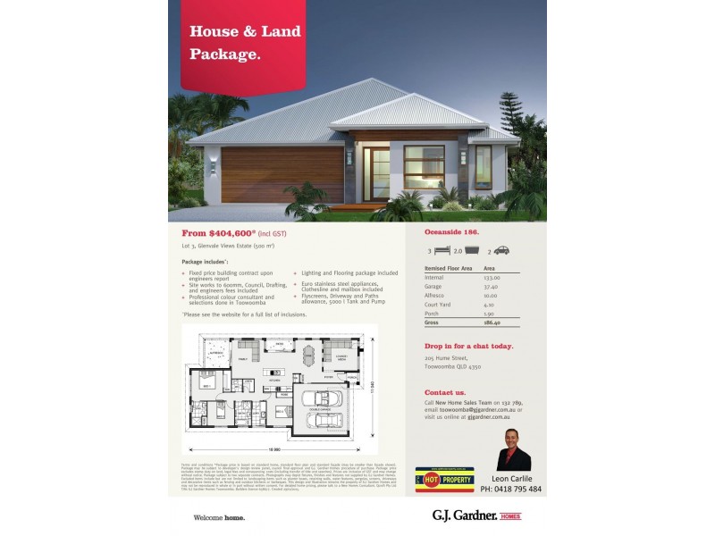 Lot 3 Glenvale Views, Glenvale QLD 4350