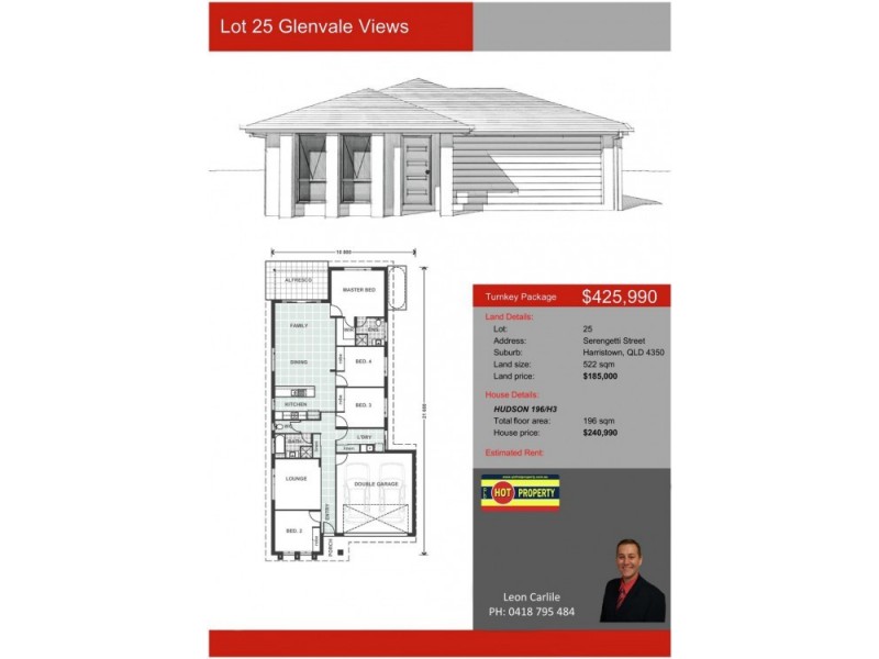 Lot 25 Glenvale Views Estate, Glenvale QLD 4350