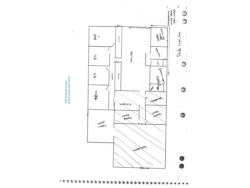 130 Ruthven Street, Harlaxton QLD 4350 Floorplan