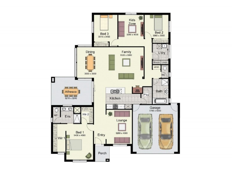 192 Nelson Street, Kearneys Spring QLD 4350 Floorplan