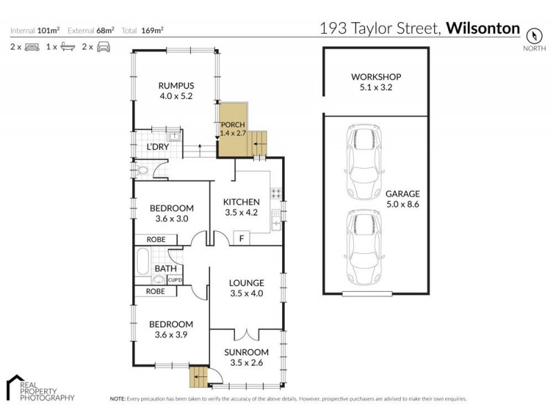 193 Taylor Street, Wilsonton QLD 4350 Floorplan