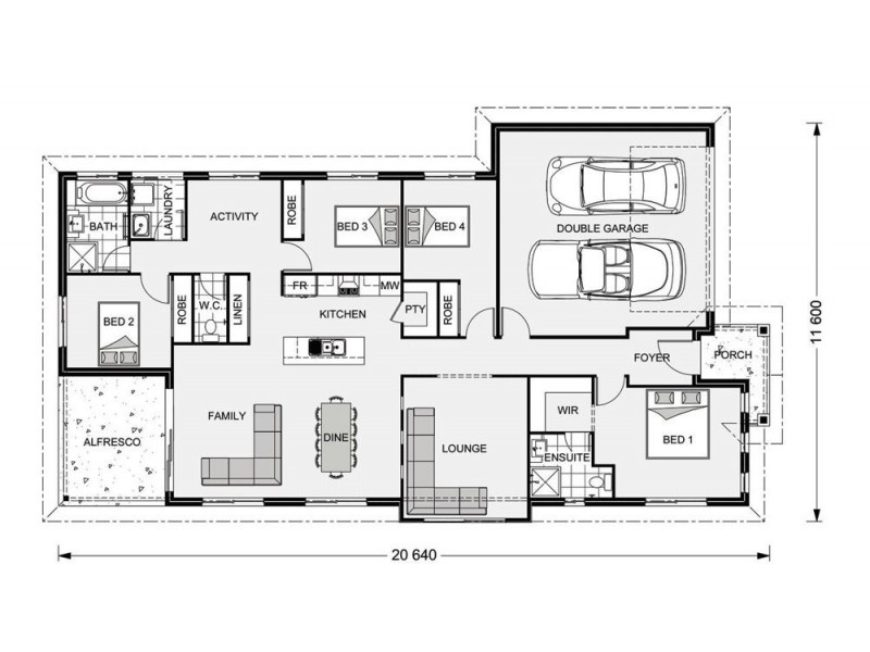 6 Alpine Court, Cranley QLD 4350 Floorplan