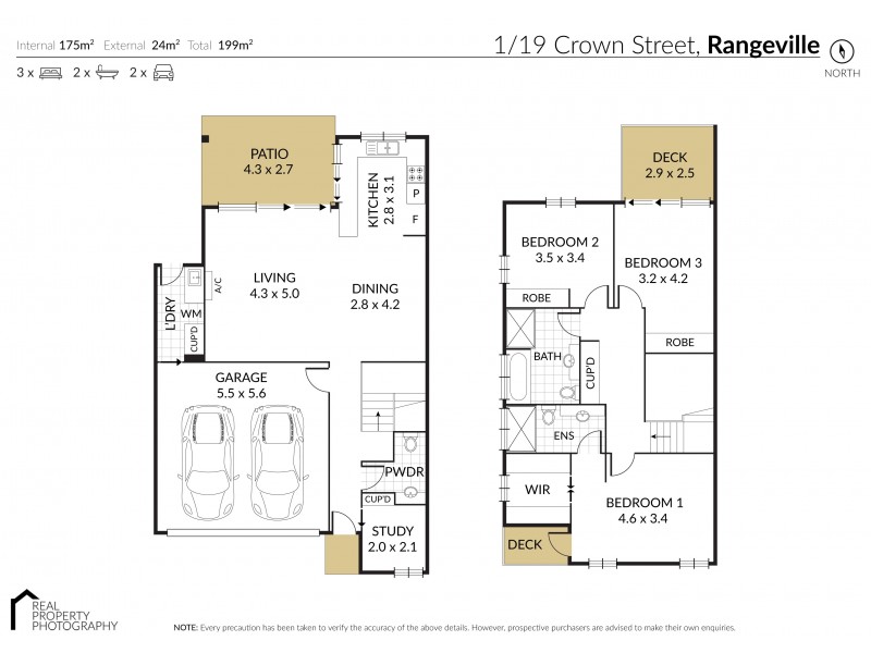 Unit 1/19 Crown Street, Rangeville QLD 4350 Floorplan