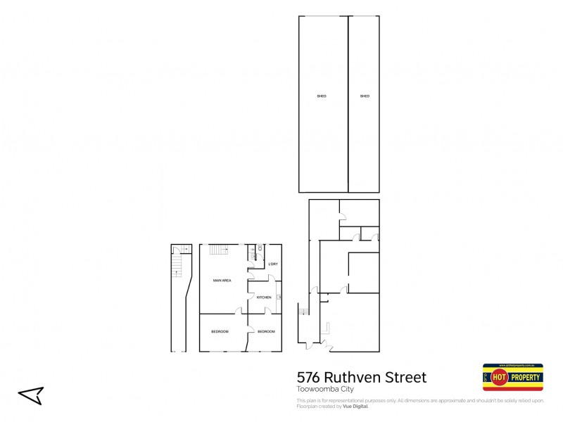 576 Ruthven Street, Toowoomba City QLD 4350 Floorplan