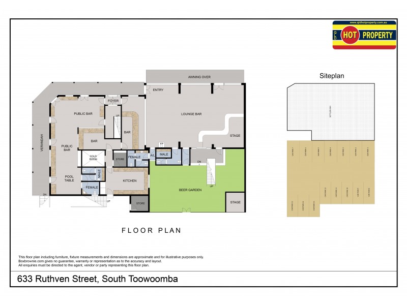 633 Ruthven Street, South Toowoomba QLD 4350 Floorplan