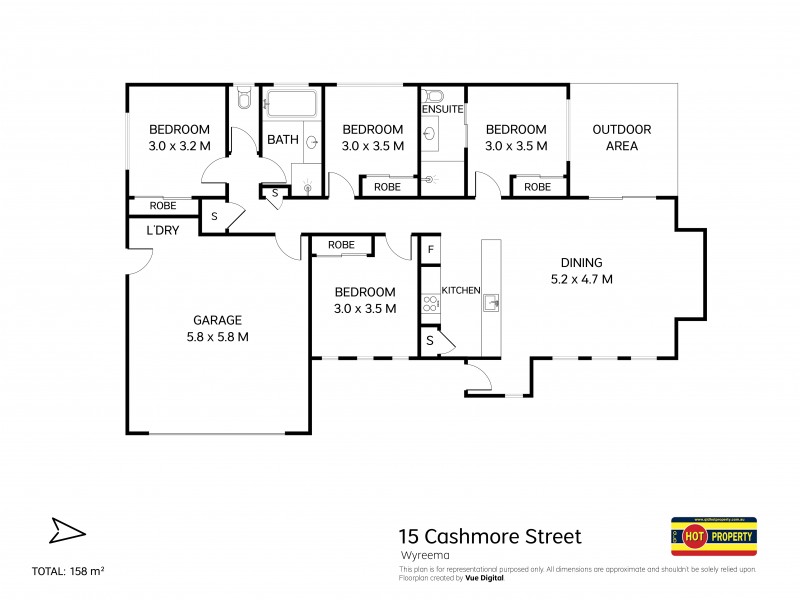 15 Cashmore Street, Wyreema QLD 4352 Floorplan
