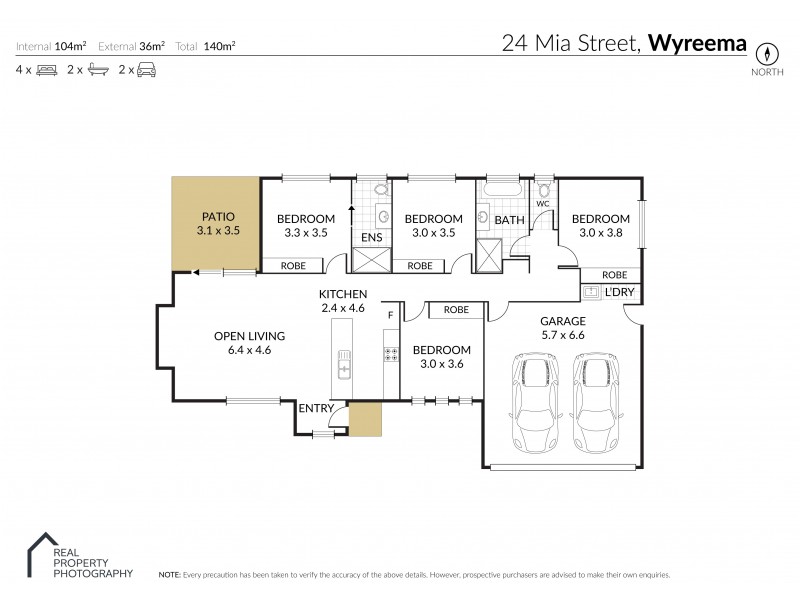 24 Mia Street, Wyreema QLD 4352 Floorplan