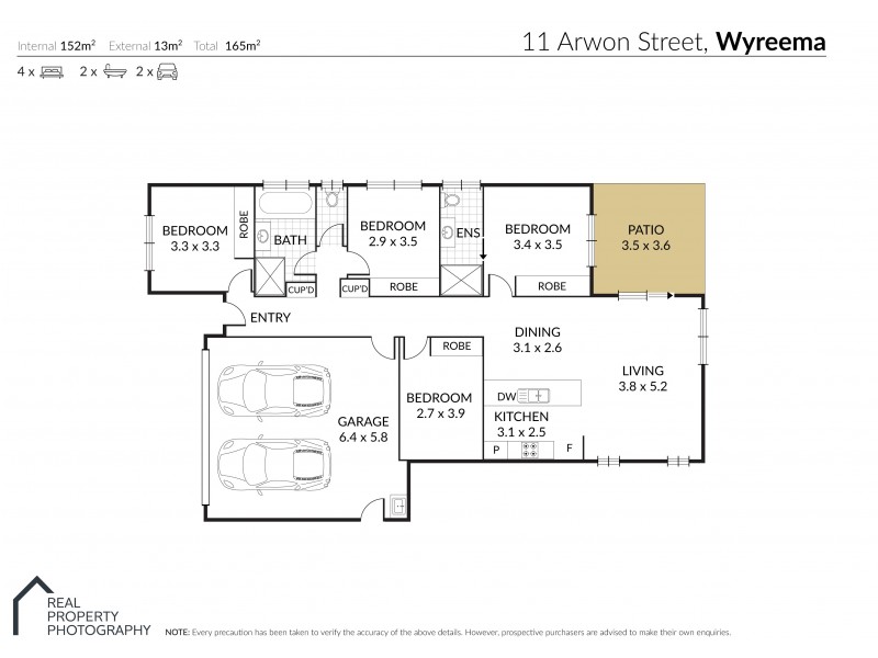 11 Arwon Street, Wyreema QLD 4352 Floorplan