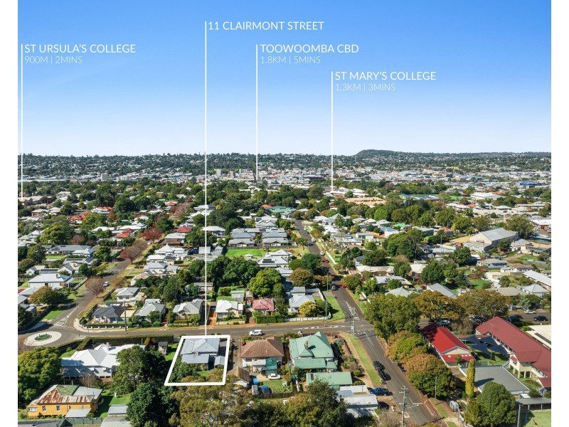 11 Clairmont Street, Newtown QLD 4350