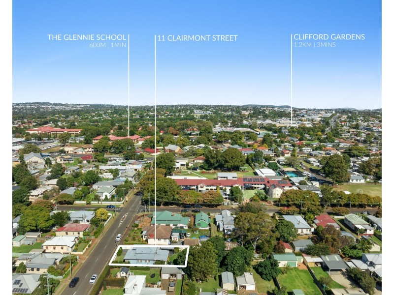 11 Clairmont Street, Newtown QLD 4350