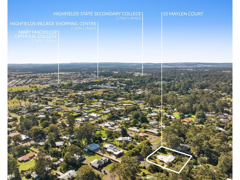 10 Maylen Court, Highfields QLD 4352