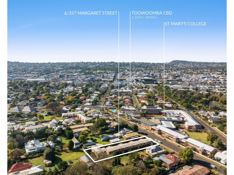 Unit 6/357 Margaret Street, Newtown QLD 4350