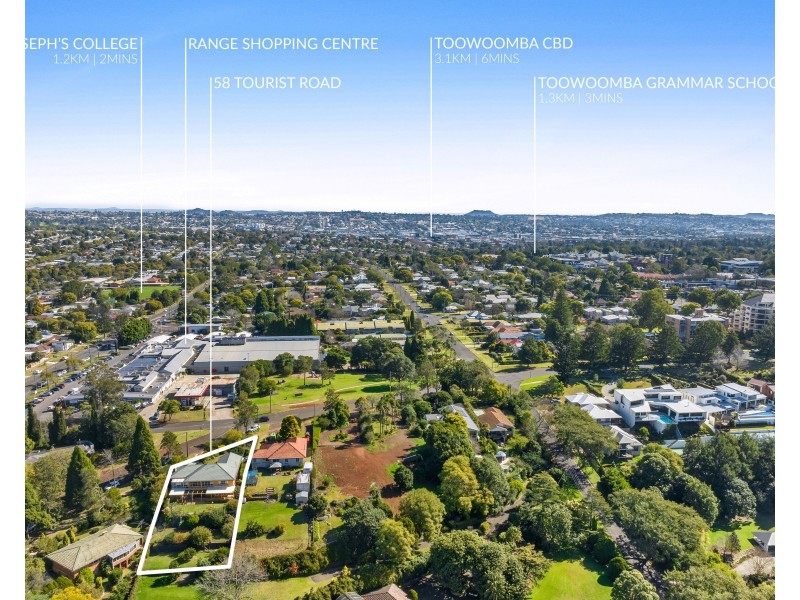 58 Tourist Road, East Toowoomba QLD 4350